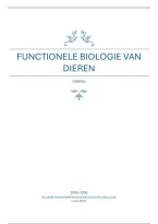 Functionele Biologie van Dieren &vert; KU Leuven &vert; 2025&sol;26