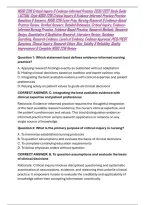 NSGD 2216 Critical Inquiry & Evidence-Informed Practice 2026&sol;2027 Study Guide &vert; ACTUAL-Style NSGD 2216 Critical Inquiry & Evidence-Informed Practice Practice Questions & Answers&comma; NSGD 2216 Exam Prep&comma; Nursing Research & Evidence-Based Practice Review&comma; Veri