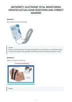 Maternity&colon; Electronic Fetal Monitoring&NewLine;Updated Actual Exam Questions And Correct&NewLine;Answers&NewLine;