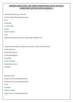 Abdomen Ardms Exam&vert; And Verified Answers&vert;New Update 2026&sol;2027&vert; &NewLine;Guaranteed Questions Success&vert;Graded A&plus;