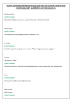 Ob&sol;Gyn Ardms Registry Review Exam&vert;Questions And Verified Answers&vert;New &NewLine;Update 2026&sol;2027&vert; Guaranteed Success&vert;Graded A&plus;