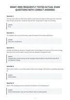 Mgmt 4900 Frequently Tested Actual Exam&NewLine;Questions With Correct Answers