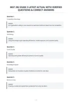 Mgt 202 Exam 2 Latest Actual With Verified&NewLine;Questions & Correct Answers