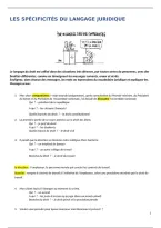 Cours Fran&ccedil;ais des affaires &vert; Langage juridique &vert; Arteveldehogeschool &vert; 2026&sol;27