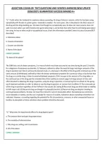 Addiction Couselor  Test&vert;Questions And Verified Answers&vert;New Update &NewLine;2026&sol;2027&vert; Guaranteed Success&vert;Graded A&plus; 