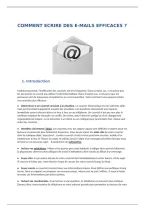 Cours Fran&ccedil;ais des affaires &vert; Communication par email &vert; Arteveldehogeschool &vert; 2026&sol;27