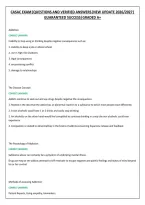 Casac Exam&vert;Questions And Verified Answers&vert;New Update 2026&sol;2027&vert; &NewLine;Guaranteed Success&vert;Graded A&plus; 
