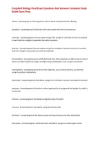 Campbell Biology Final Exam Questions And Answers Complete Study Guide Exam Prep&NewLine;