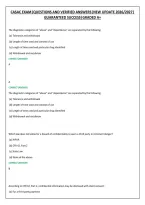 Casac Exam&vert;Questions And Verified Answers&vert;New Update 2026&sol;2027&vert; &NewLine;Guaranteed Success&vert;Graded A&plus; 