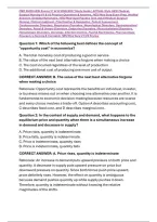 Principles of Economics Exam