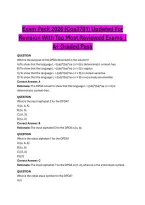 Exam Pack 2026 &lpar;Cos3701&rpar; Updated For Revision With Top Most Reviewed Exams  &vert; A&plus; Graded Pass