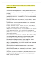 Soci 1301 Chapter 1 Quiz Questions With Verified Answers Latest Update 2026
