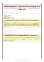 Obt3 Exam Actual Exam & Practice Exam&vert;&vert; Oil Burner Technician Exam &vert;&vert;&NewLine;Most Recent Exam&vert;&vert; Actual Complete Real Exam Questions And Correct&NewLine;Answers &lpar;Verified Answers&rpar; Already Graded A&plus; &vert; Guaranteed Success&excl;&excl;&NewLine;Newest Exam