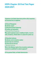 HSPA Chapter 20&period;Final Test Paper 20262027&period;&NewLine;