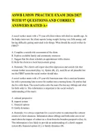 ASWB Masters Exam Study Guide 2026-2027&colon; The Ultimate Comprehensive Review with Over 400 Practice Questions&comma; Detailed Answers & Rationales &vert; Master the LMSW & LCSW Content Areas for Social Work Licensure