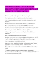ASWB Masters Exam Study Guide 2026-2027&colon; The Complete Content Review with Over 400 Practice Questions&comma; Detailed Answers & Rationales &vert; Master All LMSW & LCSW Content Areas for Social Work Licensure