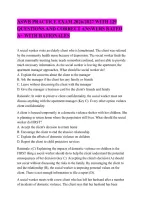 ASWB Practice Exam 2026-2027&colon; 129 Questions with Detailed Answers & Rationales &vert; The Ultimate Study Guide for Social Work Licensure &lpar;LMSW&comma; LCSW&comma; LSW&rpar;