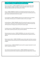 Nasm Ces Practice Exam And Final Exam &vert; All Questions And Correct Answers &lpar;Graded A&plus;&rpar; &vert; Verified Answers &vert; Latest Versions&NewLine;
