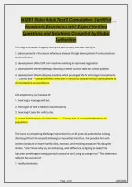 N3261 Older Adult Test 2 Cumulative&colon; Certified Exam Prep on Aging Theories&comma; Geriatric Syndromes&comma; Frailty&comma; Functional Assessment & Elder Care