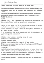 HURST Review NCLEX-RN Readiness Exam 4 &ndash; Questions&comma; Answers & Study Guide