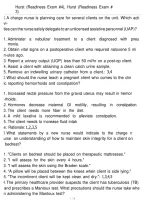 HURST Review NCLEX-RN Readiness Exams 3 & 4 &ndash; Questions & Answers Study Guide