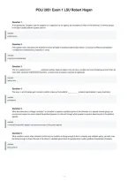 Poli Sci 2051 American Government Practice Questions And Solutions