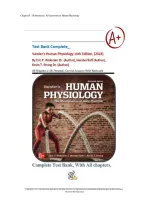 Test Bank For Vander&rsquo;s Human Physiology 14th Edition &lpar;complete&rpar; &vert; A Descriptive Test Bank for Vander&rsquo;s Human Physiology 14th Edition&lowbar; Latest updated 2023&sol;2024&period;&NewLine;