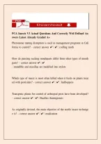 PCA Insects V3 &ndash; Pest Control Adviser Exam Questions & Answers Study Guide