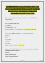 NASM Final Exam&colon; Structured for Success in Every Examination with Questions from World-Leading Universities & Certification for High Academic Standards