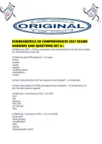 Scribeamerica Ed Comprehensive 2027 Exams Answers And Questions Set A&period;pdf