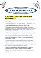 Jr 101 Correct 2027 Exams Answers And Questions Set A&period;pdf