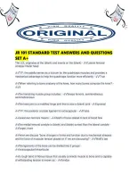 Jr 101 Standard Test Answers And Questions Set A&period;pdf