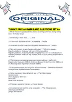 Tummy Safe Answers And Questions Set A&period;pdf