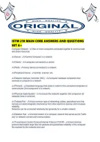 Istm 210 Main Core Answers And Questions Set A&period;pdf