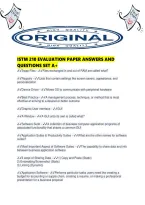 Istm 210 Evaluation Paper Answers And Questions Set A&period;pdf