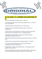 Nu 185 Exam 4 All Answers And Questions Set A&period;pdf