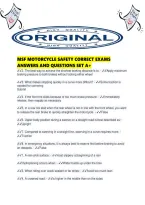 Msf Motorcycle Safety Correct Exams Answers And Questions Set A&period;pdf