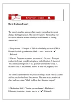 HURST NCLEX-RN Mega Study Package &ndash; Readiness Exams 1&ndash;4&comma; Review Questions & Answers