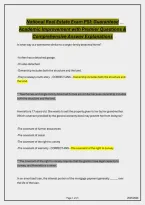 National Real Estate Exam PSI&colon; Guaranteed Academic Improvement with Premier Questions & Comprehensive Answer Explanations
