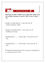Final Exam &ndash; Questions & Answers Study Guide &vert; Practice Exam Review