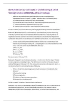 NUR 254 Final Exam 2 &vert; Concepts of Nursing&colon; Childbearing & Child Caring Families &lpar;2026&rpar; Q&A &vert; Galen College