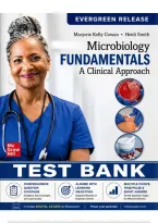 Test Bank &mdash; Microbiology Fundamentals&colon; A Clinical Approach&comma; 2024 Release &lpar;Cowan&comma; Smith & Lusk&comma; 2024&rpar;&comma; Chapters 1-22 &vert; All Chapters Covered&NewLine;
