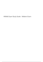 NR566 Advanced Pharmacology Midterm Exam Study Guide &vert;Questions & Correct Answers &vert; 2026 Update
