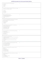 NCCER Instrumentation Test &vert; Study Guide & Practice Questions&comma; Exam Prep PDF 2026