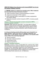 NRNP 6675 Midterm Exam Questions with Answers&vert;PMHNP Care Across the Lifespan II&vert; Walden University