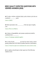Mssc Quality Expected Questions With Verified Answers &lpar;2026&rpar;&period;Pdf&NewLine;&NewLine;