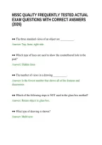 Mssc Quality Frequently Tested Actual Exam Questions With Correct Answers &lpar;2026&rpar;&period;Pdf&NewLine;&NewLine;