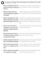 OT Practice Standards Study Guide &sol; Frameworks Overview &sol; Score 100&percnt; &sol; 2025 Update &sol; Exam Prep