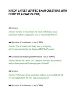 Nacor Latest Verified Exam Questions With Correct Answers &lpar;2026&rpar;&period;Pdf&NewLine;&NewLine;