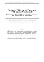 differential equations&comma; ordinary differential equations&comma; ODEs&comma; linear coefficients&comma; origin translation&comma; homogeneous differential equations&comma; variable separation&comma; non-homogeneous ODEs&comma; exact differentials&comma; calculus&comma; applied mathematics&comma; step-by-step solutio